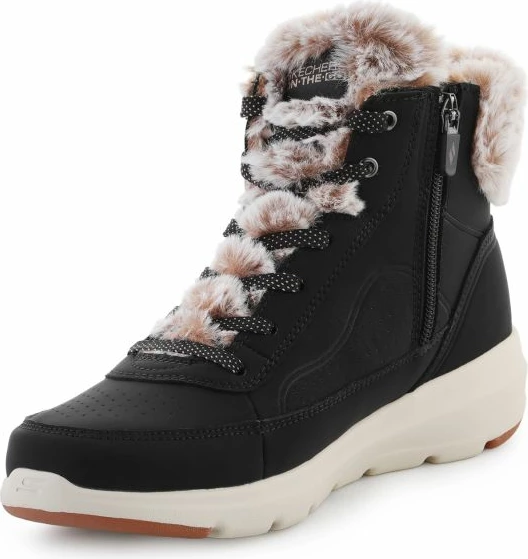 Këpucë lifestyle Skechers për femra, të zeza