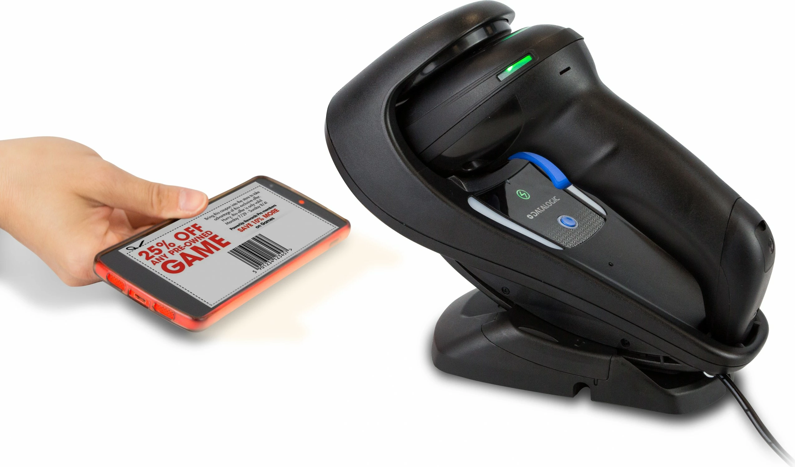 Skaner barkodash Datalogic Gryphon I GD4500 2D USB RS-232, i zi