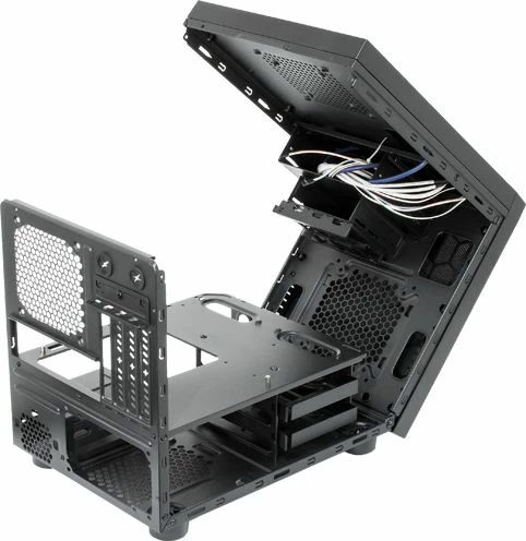 Kasë Chieftec CI-01B-OP Micro ATX Cube Tower, pa furnizues rryme, e zezë