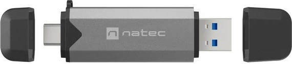 Lexues kartelash Natec Scarab 3, USB 3.1 Gen 1, USB A/C, i zi