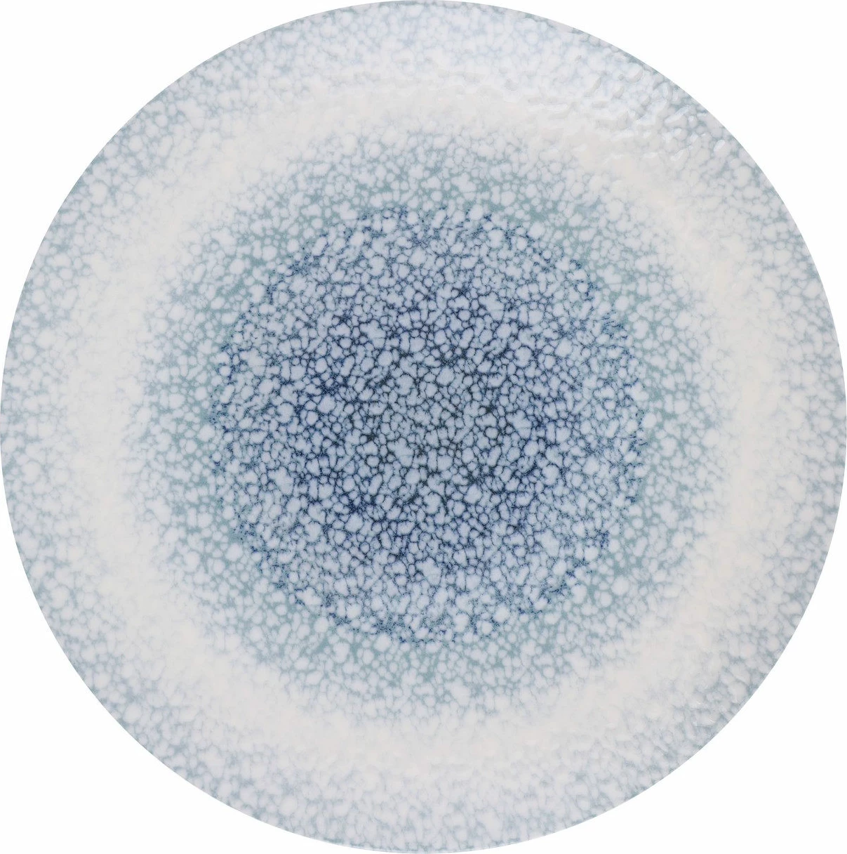 Set enësh për drekë (24 copë), Hermia Concept, GBSRD24Y4R673, porcelan, ngjyrë kaltër dhe e bardhë