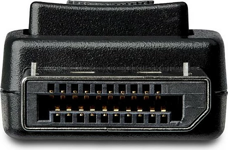 Adapter DisplayPort në HDMI StarTech DP2HD4K60H, 4K 60Hz HDR, 0.12m, i zi