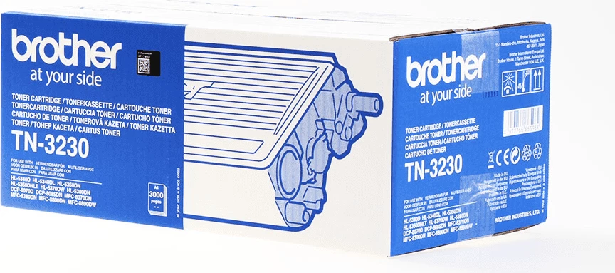 Toner, Brother, TN-3230, rendiment 3000 faqe, standard, zi