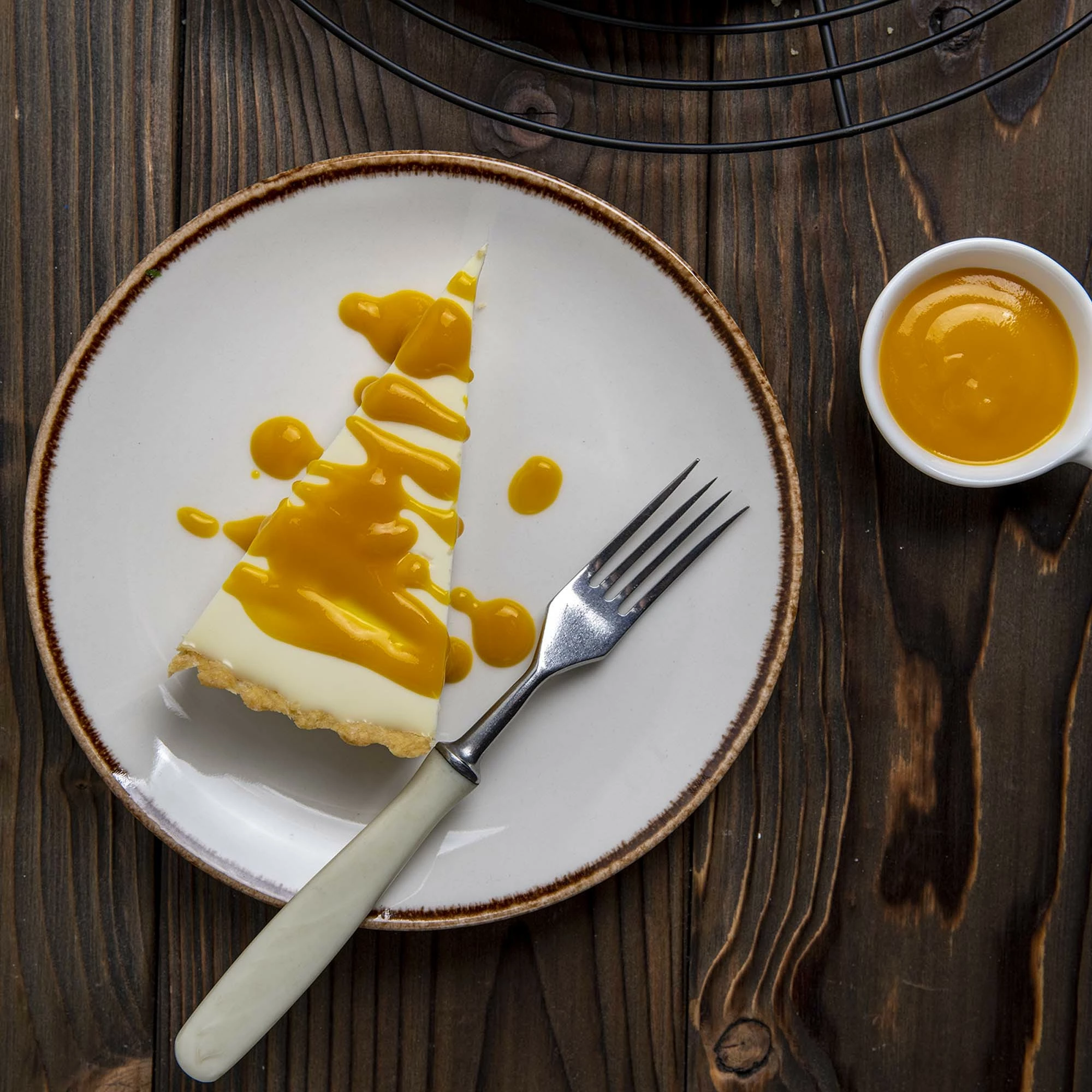 Pjatë e sheshtë Fine Dine Vanilla Ø260 mm, set 6 copë, krem