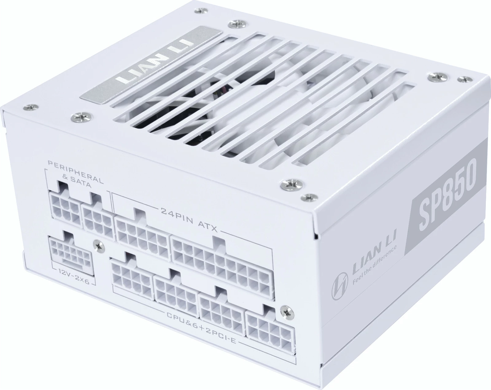 Furnizues rryme Lian Li SP850 V2, 850W, 80 PLUS Gold, ATX 3.1, i bardhë