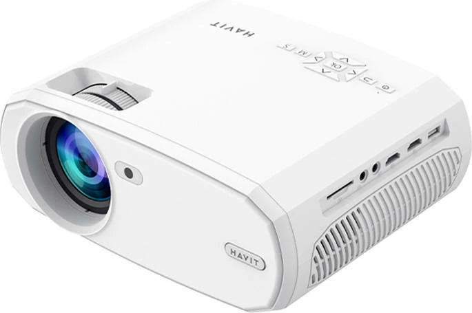 Projektor wireless Havit PJ202 PRO, 1920x1080p, Android TV 9.0, i bardhë