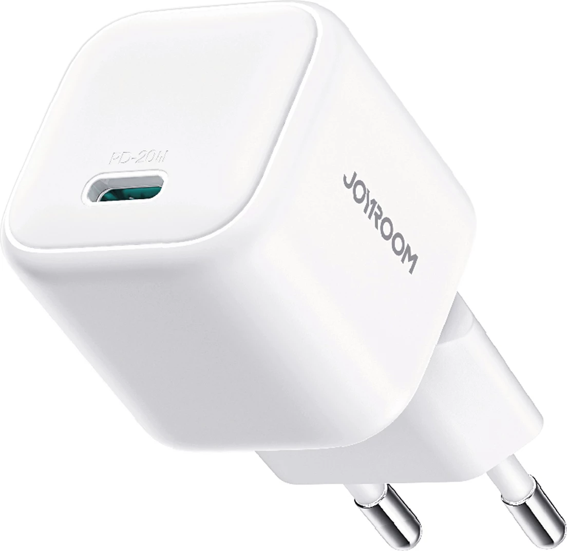 Karikues muri Joyroom JR-TCG08, GaN, 20W, USB-C, i bardhë