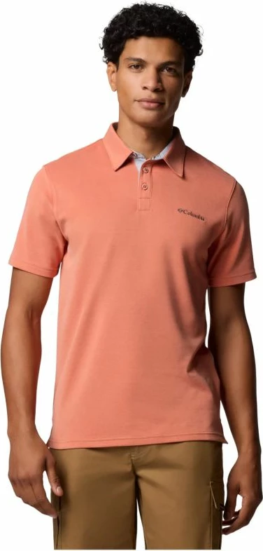 Maicë polo për meshkuj Columbia, portokalli