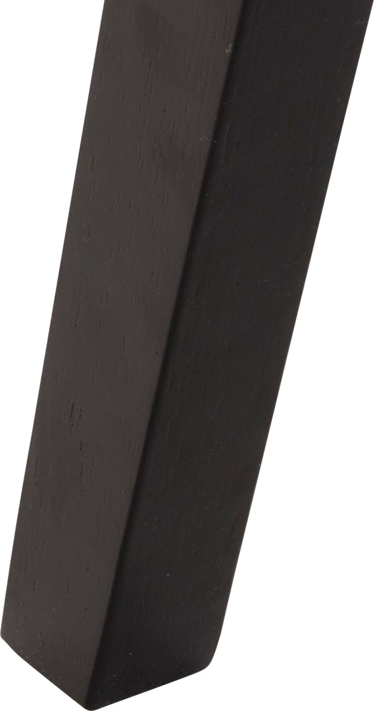 Karrige për ngrënie HANA FH9746.01 dru gome në të zezë-me pëlhurë në të bezhë 55x60x84H cm., set prej 2 copë