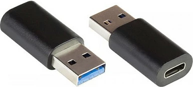 Adapter USB 3.0 GoodConnections USB-A (m) në USB-C (f), 5 Gbit/s, i zi