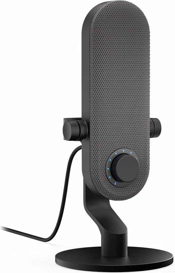 Mikrofon Krux Pin KRXC018, USB/USB-C, kardioid, 3.5 mm monitorim, i zi
