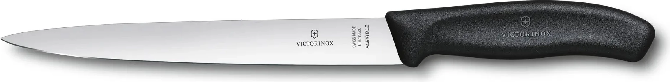 Thikë klasike Victorinox për prerje të filetos, e zezë