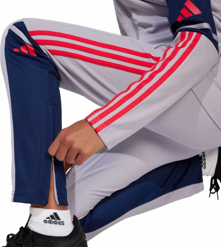 Pantallona për fëmijë adidas, gri [Madhësia: 152 cm]