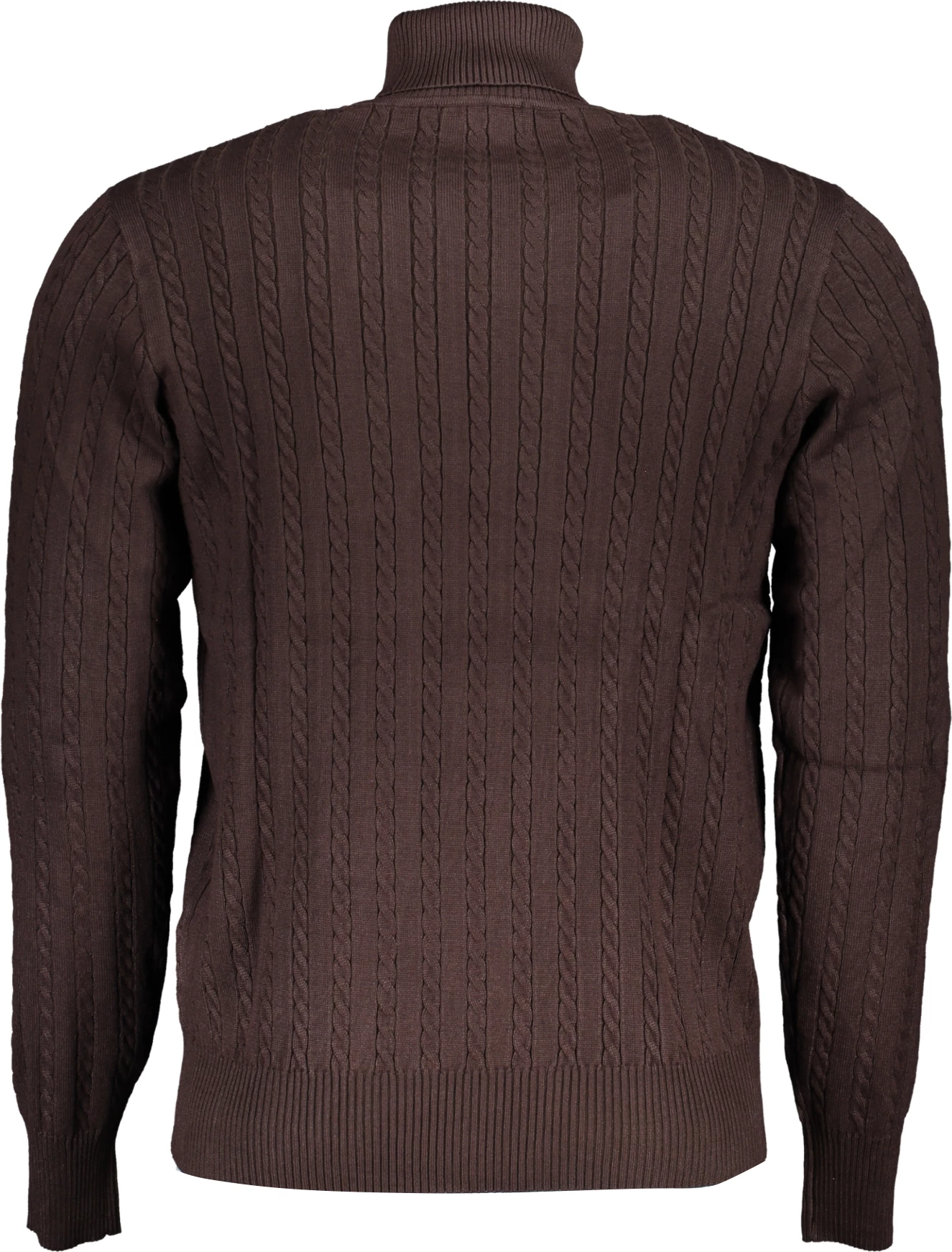 Xhemper për meshkuj U.S. GRAND POLO turtleneck, kafe