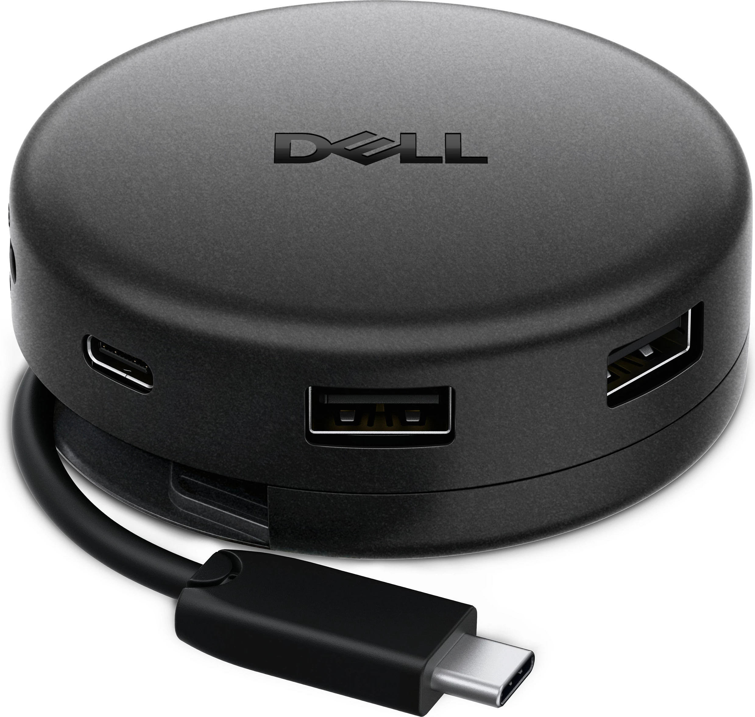 Hub udhëtimi USB-C Dell Pro DA326, 7-në-1, HDMI 2.1, DP 1.4, RJ-45 2.5GbE, USB PD 100W, i zi