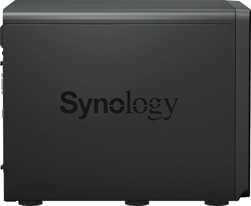 Kasë NAS Synology DS2422+, 12 vende për disqe, 4GB RAM, AMD Ryzen V1500B, E zezë
