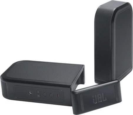 Soundbar JBL Bar 1300 M2 11.1.4 1170W me subwoofer wireless 12" dhe altoparlantë rrethues wireless të shkëputshëm, i zi