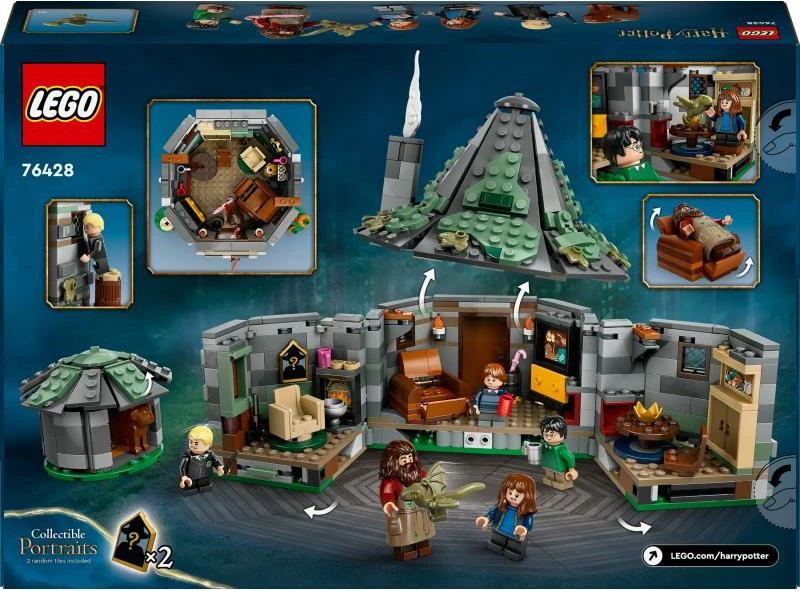 Set LEGO Harry Potter Hagrid's Hut: An Unexpected Visit 76428, 8+