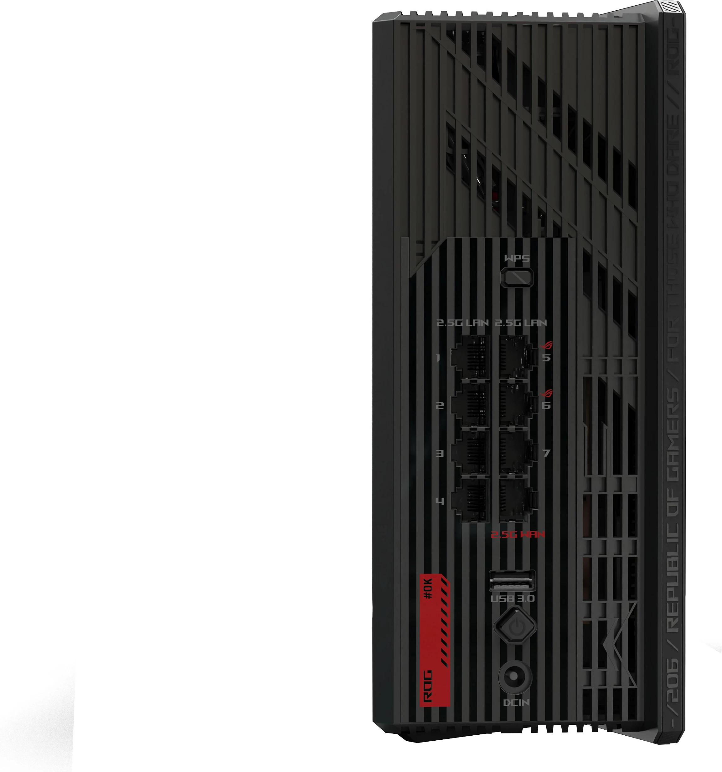 Router ASUS ROG Strix GS-BE18000, Wi‑Fi 7 tri-band, 7x LAN 2.5GbE, i zi