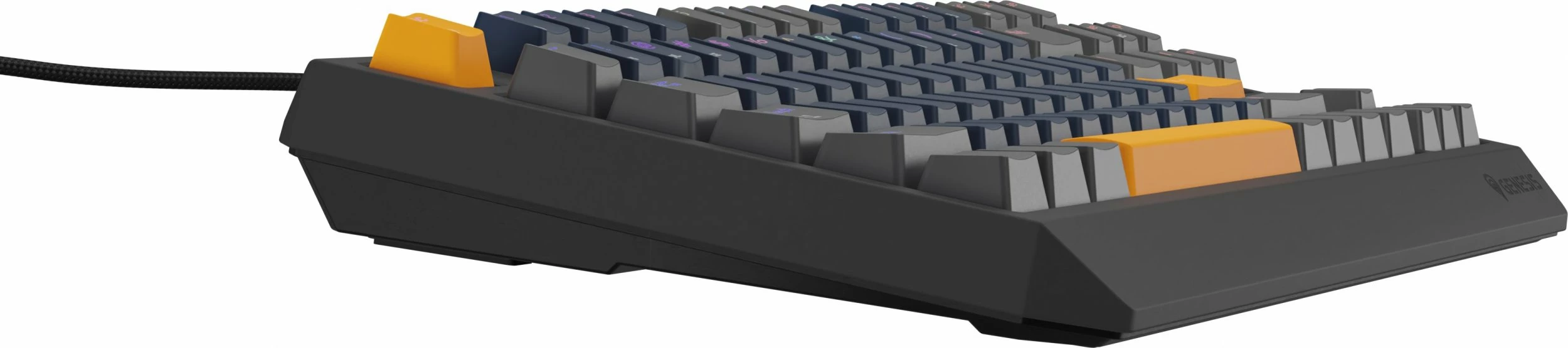 Tastierë mekanike gaming Genesis Thor 230 TKL NKG-2163, Outemu Panda, USB, RGB, layout US, Hot Swap, blu