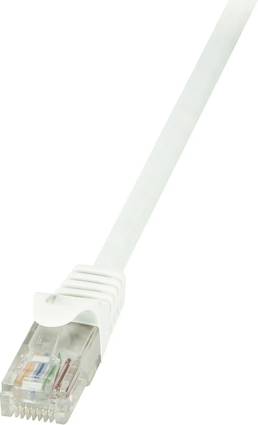 Kabllo rrjeti LogiLink Patch Cat.6 U/UTP 1m EconLine, e bardhë