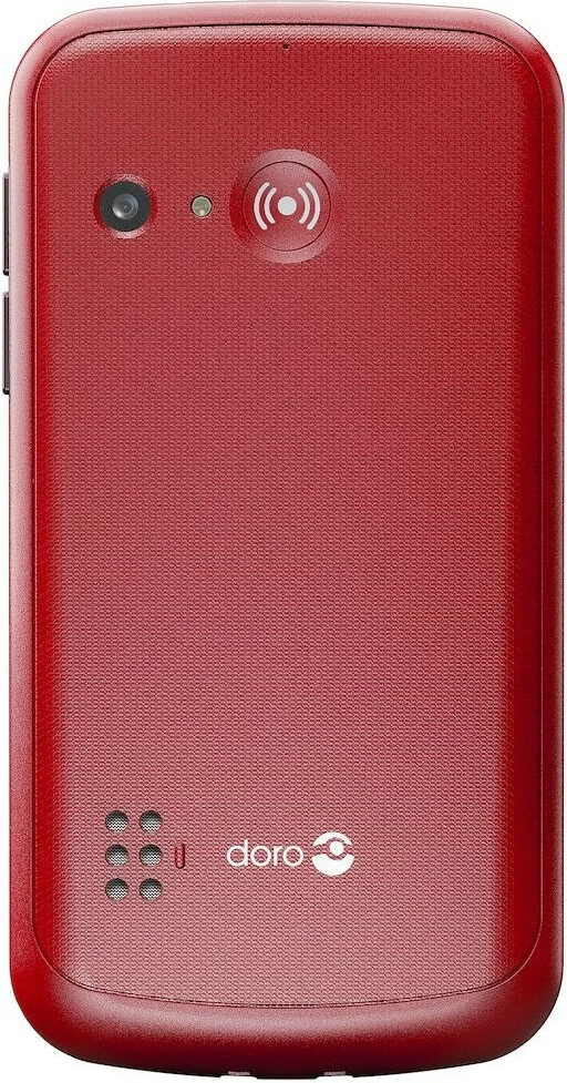 Celular Doro 1880, Single SIM, 2.4", i kuq