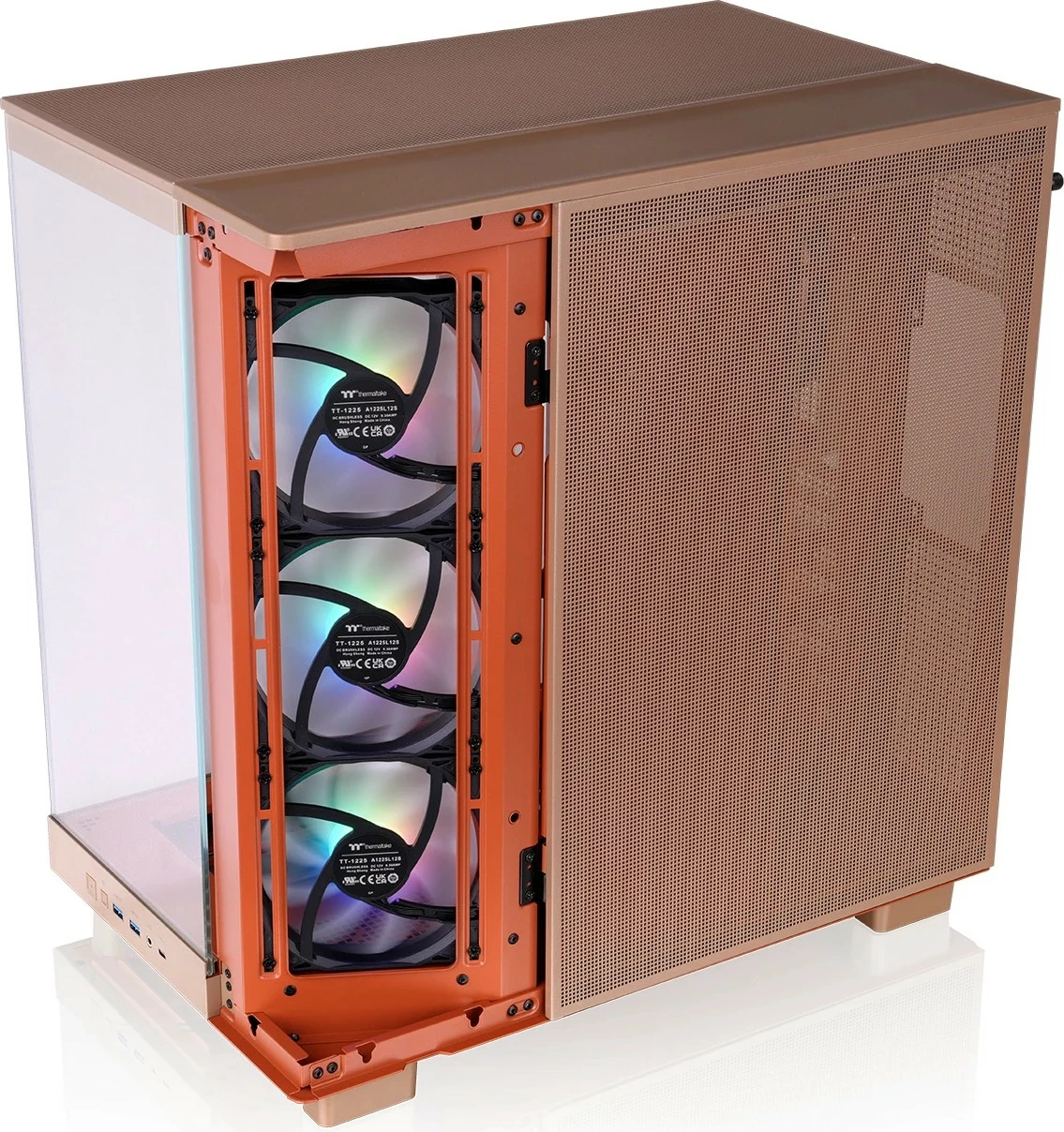 Kasë Thermaltake View 380 XL TG ARGB, Midi Tower, sand