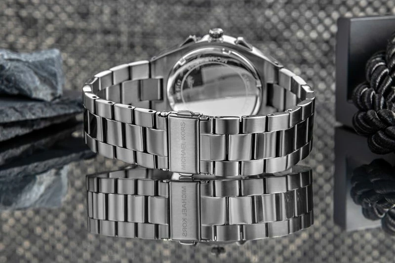 Orë dore për meshkuj Michael Kors, gri