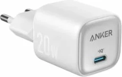 Karikues USB-C Anker Zolo A2699G21 20W GaN, USB-PD 3.0, i bardhë