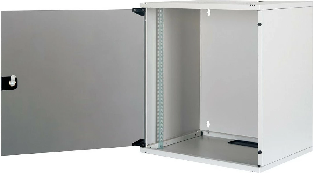 Kabinet rrjeti muror ROLINE Basic 12U, 19", derë xhami, 540x400 mm, gri