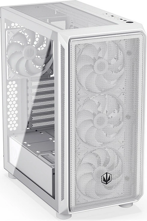 Kasë Endorfy ARX 500 ARGB, Midi Tower, xham i temperuar, 3x140mm ARGB, e bardhë