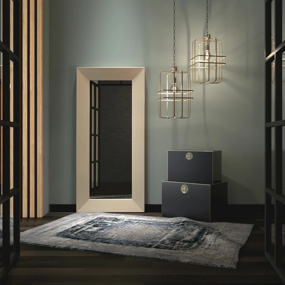 Set arkash japoneze, 2 copë, e zezë dhe ari, 60x40x42