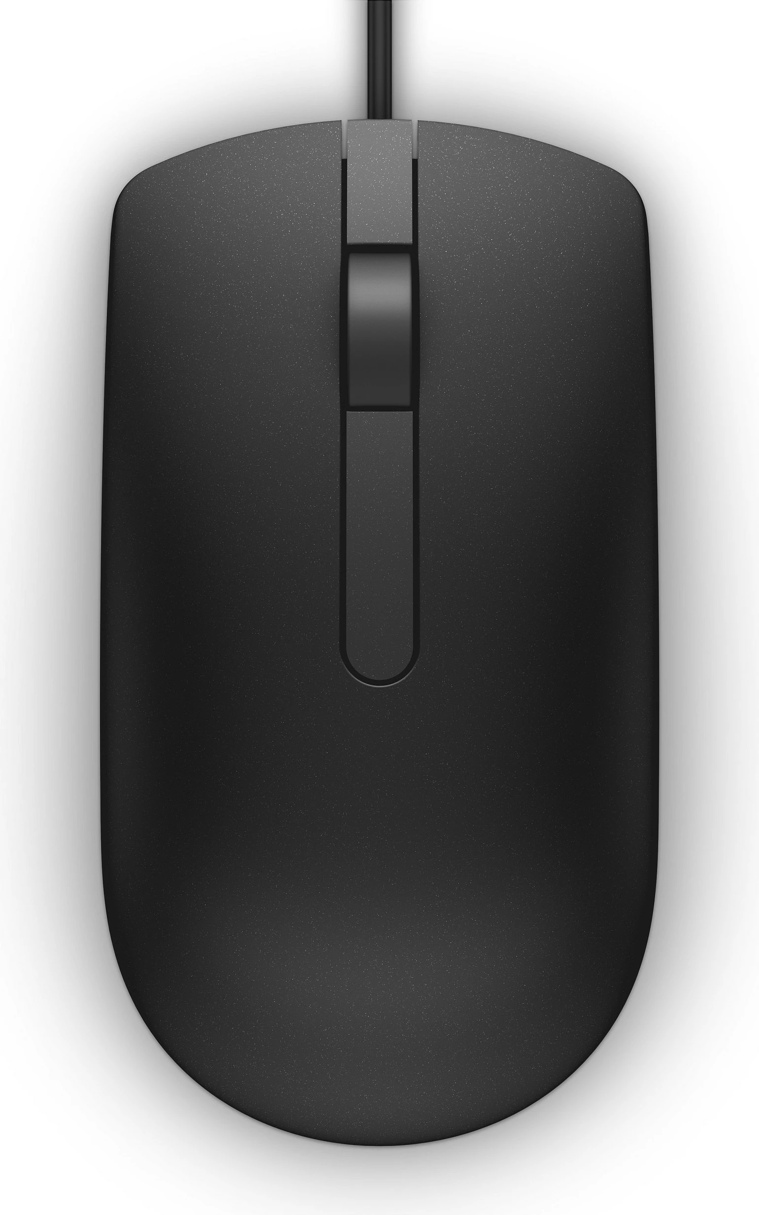 Maus Dell MS116, me kabllo USB-A, optik 1000 DPI, ambidextrous, i zi