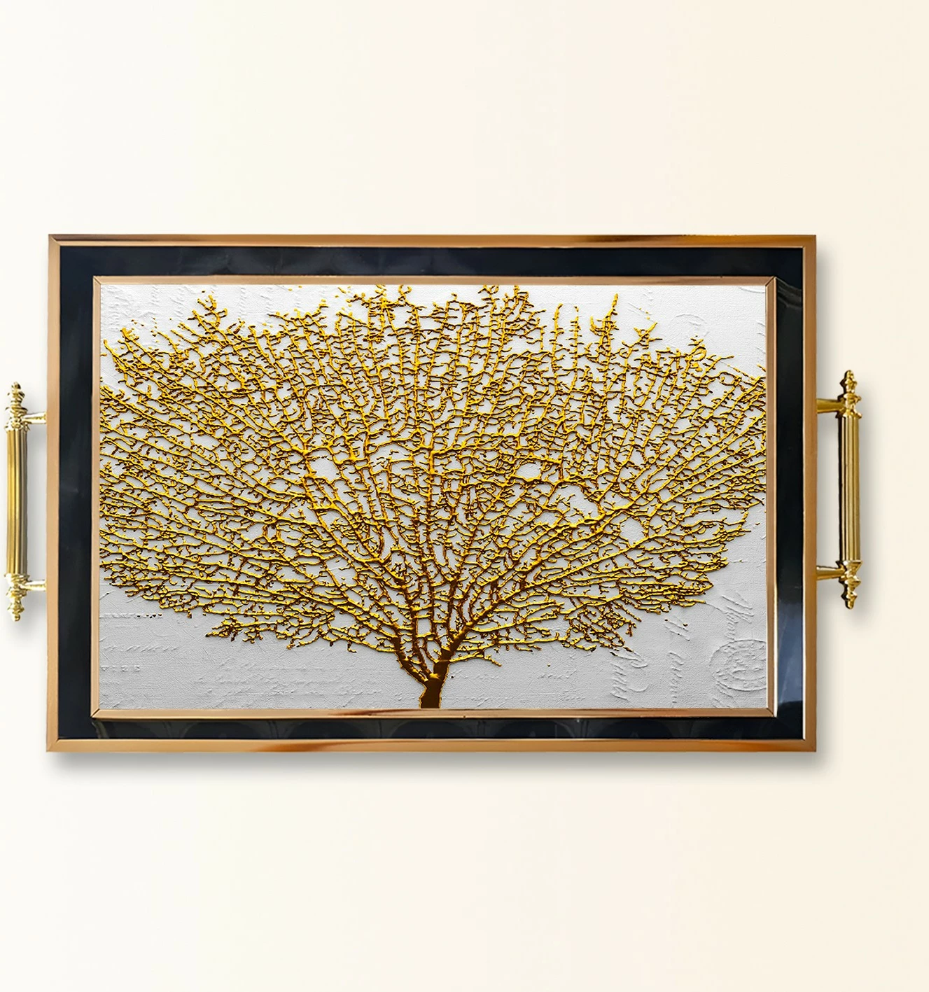 Tabaka qelqi, dizajn Aberto, TPA9943, shumëngjyrëshe, 50x29x3.5cm