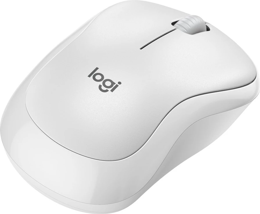 Maus Logitech 910-007120, pa tela, RF Wireless + Bluetooth, i bardhë