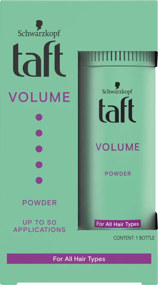 Pluhur volumizues për flokë Taft Volume Powder për femra, 10g