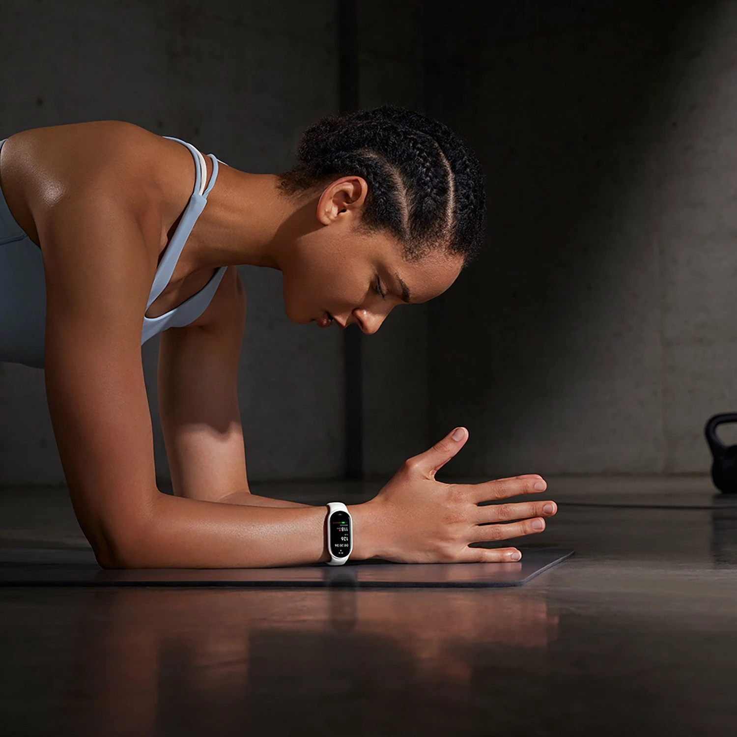Smartwatch Xiaomi Smart Band 10 BHR9999GL 1.72\" AMOLED, rozë