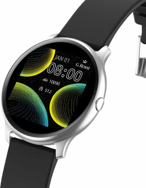 Smartwatch unisex G. Rossi, e zezë