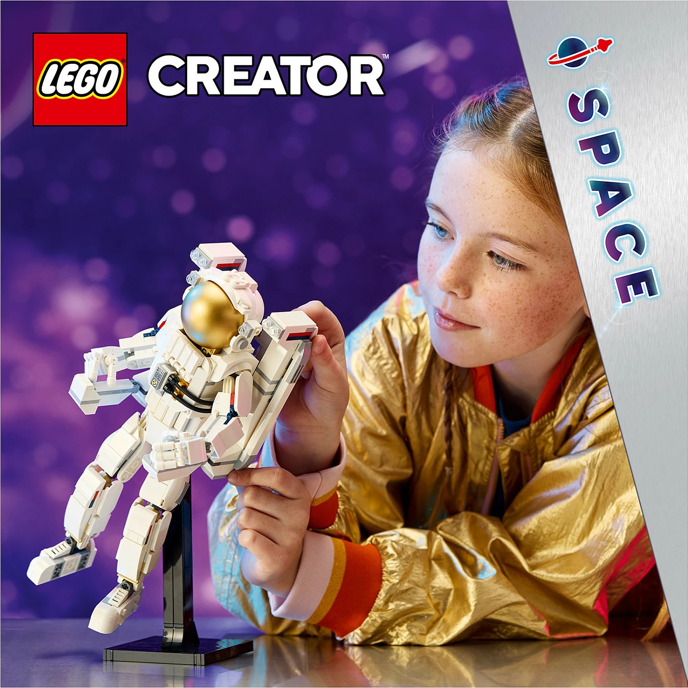 Set ndërtimi LEGO Creator 3in1 Space Astronaut 31152, 647 pjesë, multikolor
