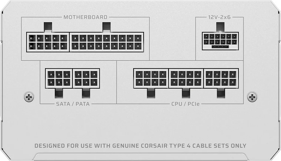 Furnizues rryme (PSU) Corsair RM850e RMe White Series, 850W, modular, bardhë