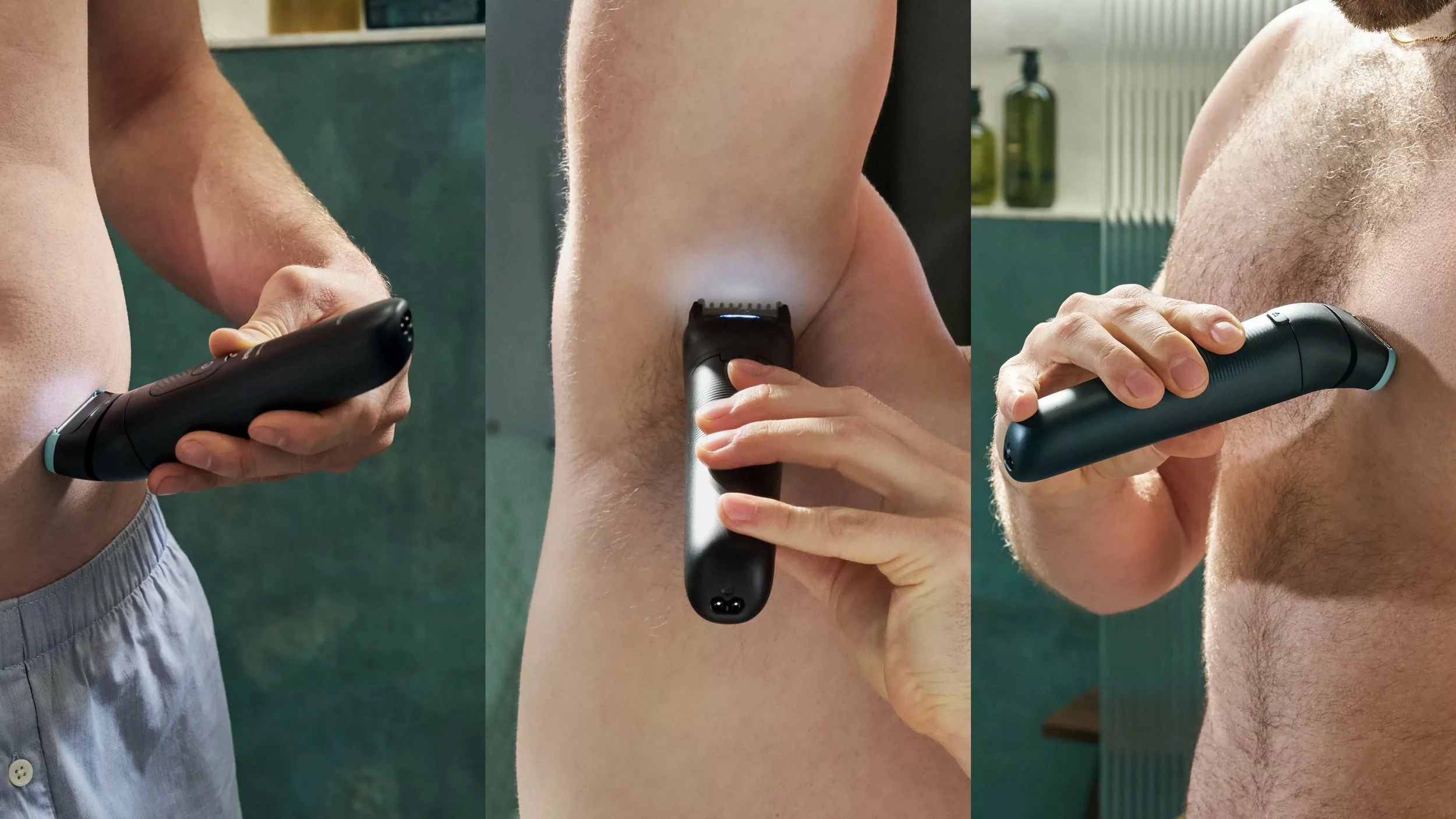 Makinë rroje Philips Bodygroom BG7470/15, akumulator, wet & dry, set me krehra dhe etui udhëtimi