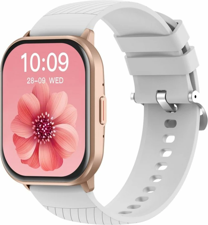 Smartwatch Gravity GT43-4, rozë, set me rrip dhe byzylyk