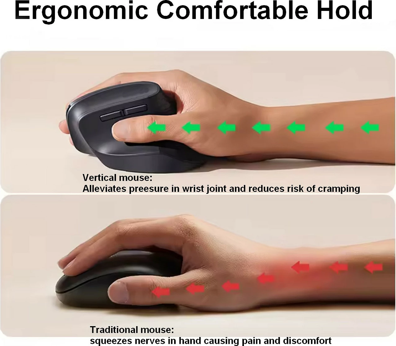 Maus ergonomik EQUIP DM, wireless 2.4GHz + Bluetooth, 6 butona, i zi