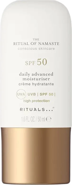 Krem fytyre hidratues për femra Rituals The Ritual of Namaste Moisturizing Face Cream SPF50, 50ml