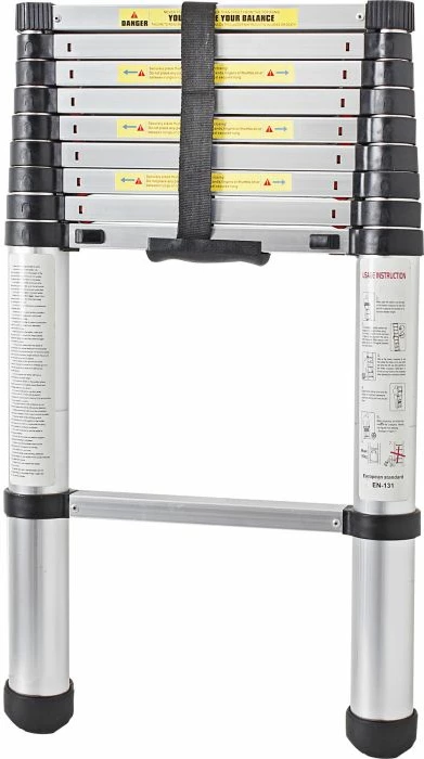 Shkallë teleskopike alumini Brunner Laddy Air 7225118N, 293 cm, 150 kg