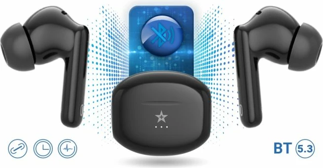 Kufje wireless Giewont, të zeza