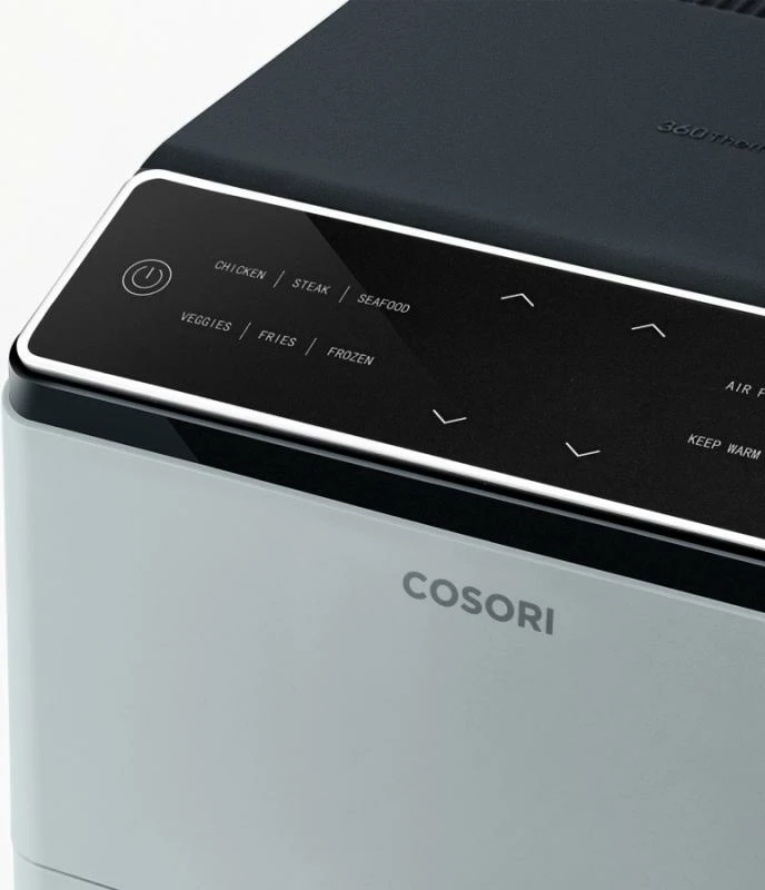 Fritezë me ajër Cosori Dual Blaze CAF-P583S-AEUR 6.4L, gri, set me aksesorë