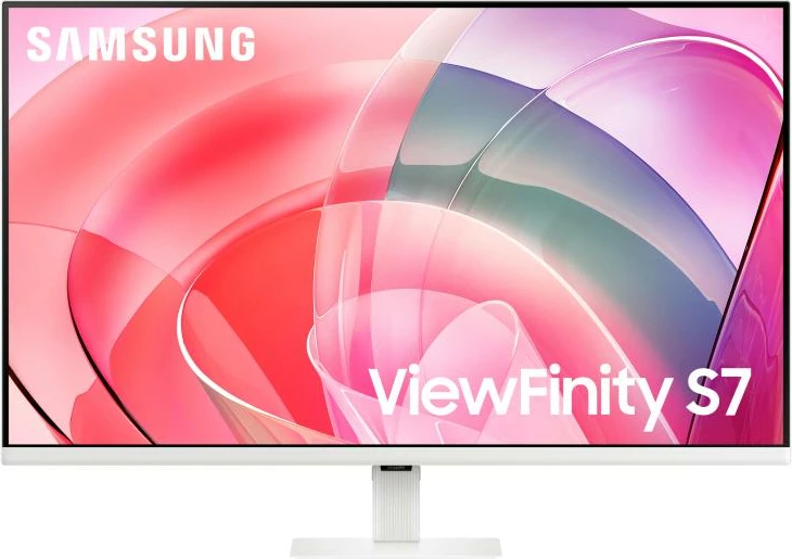 Monitor, Samsung, ViewFinity S7 S70D LS32D701EAUXEN, 32" TFT/LCD, i bardhë