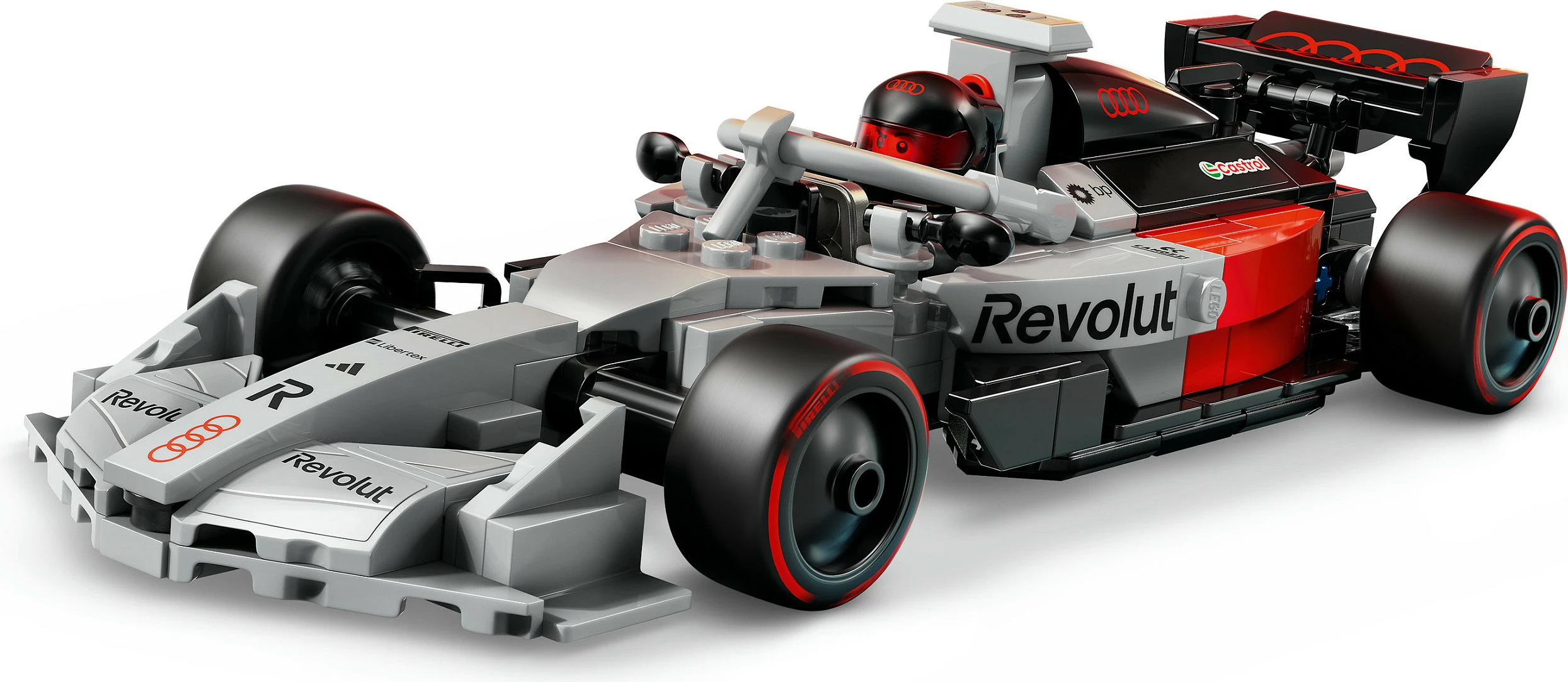 Set ndërtimi LEGO Speed Champions 77259 Audi Revolut F1 Team R26, 216 pjesë, multikolor