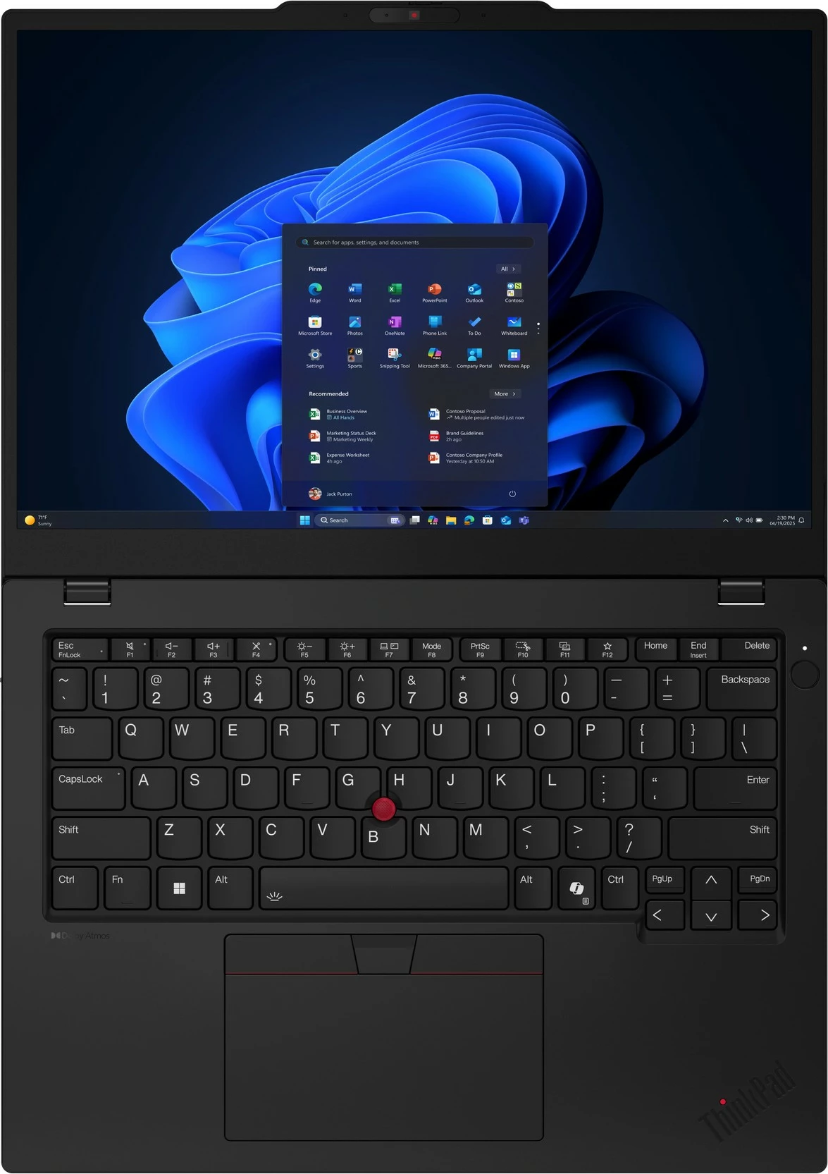 Kompjuter Lenovo ThinkPad L13 G6, Ultra5 225U, 16GB RAM, 512GB SSD, 13.3 inç, e zezë